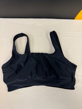 Shade & Shore Black Women's Scoop-Back Bralette size medium 8-10 new